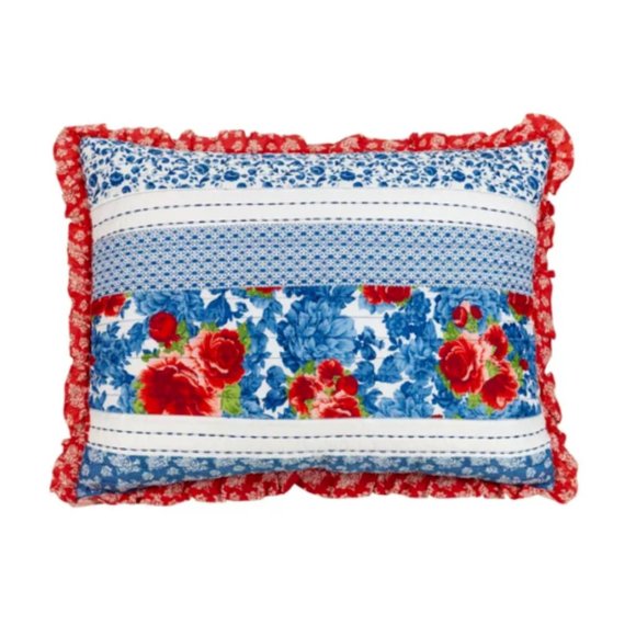 Pioneer Woman 2 Pack Kind Size Pillow Shams Heritage Floral Cottagecore